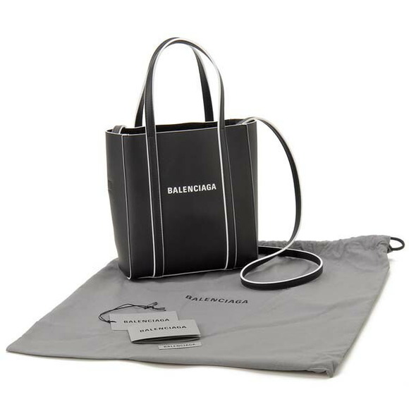 Balenciaga Everyday XXS Leather Tote Bag Black - Picture 5 of 6